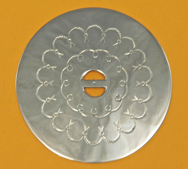 Hairplate Hole Style 2D:  Set of 20