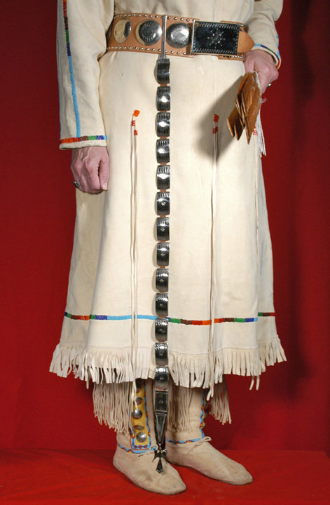 SOUTHERN PLAINS CONCHO BELT & DRAGGER SET
