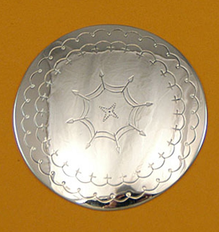 SOUTHERN PLAINS EXTRA CONCHO - STAMPED