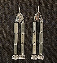 Earrings: Double Dangles - 3 Sizes Earrings: Double Dangles - 3 Sizes