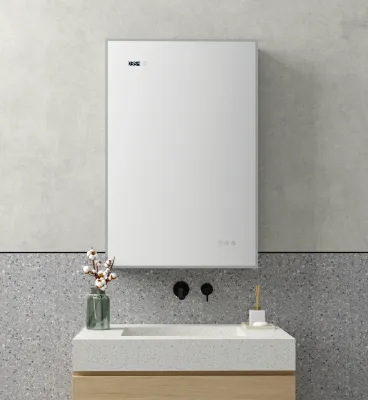 Infinity Light-Dimmable Multifunctional Medicine Cabinet - 24" x 36" L