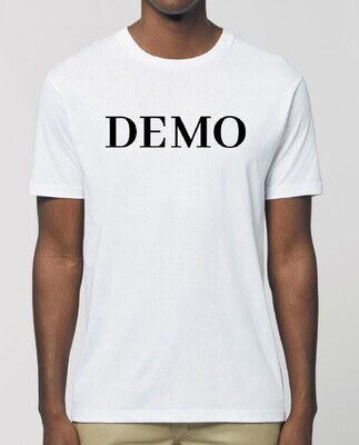DEMO T-Shirt // white-black DEMO T-Shirt // white-black
