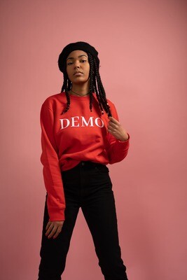 DEMO Pullover  // red