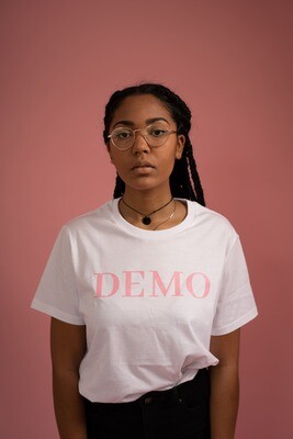 DEMO T-Shirt  // white-rosé