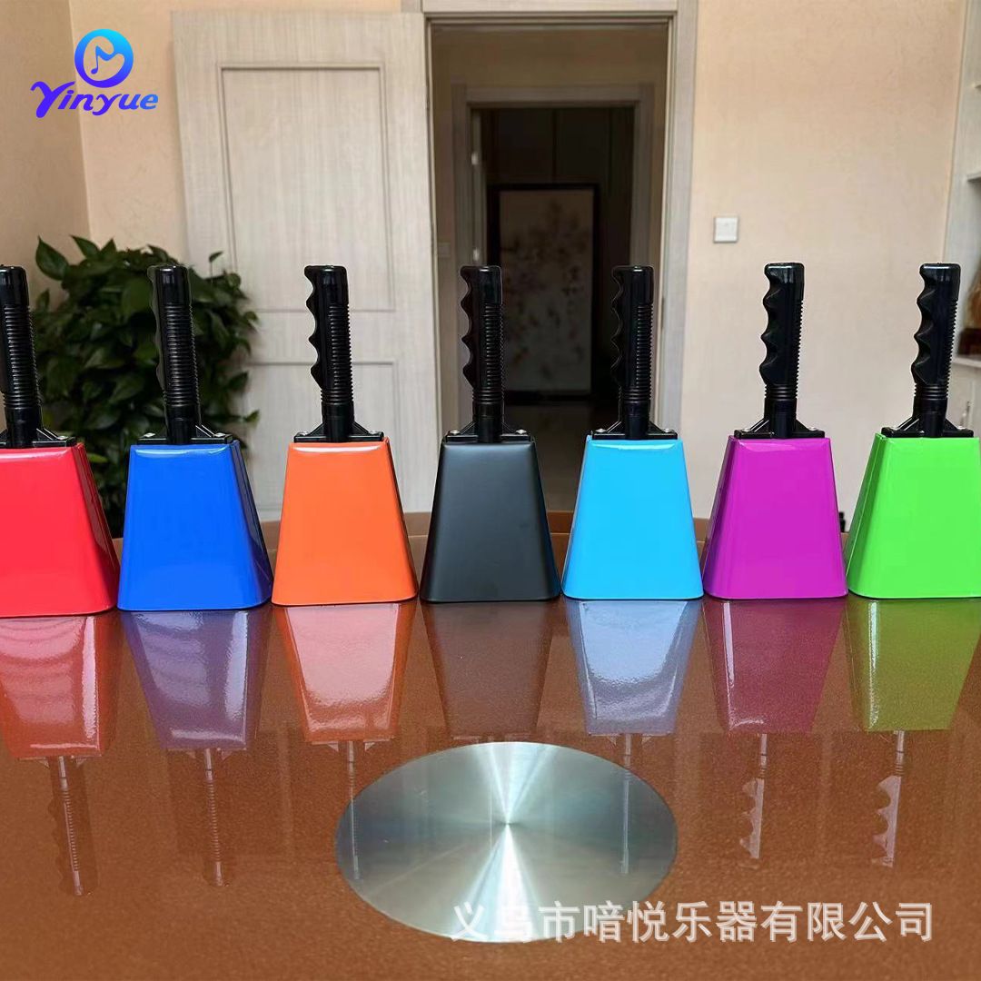 Cow Bell Musical Instrument – Perfect for Sports Events and Drumming Rhythm Enhancement