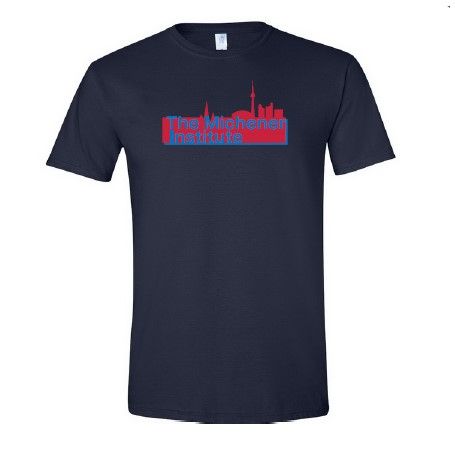 T-Shirt - navy - city skyline