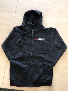 2025 full zip hoodie - charcoal