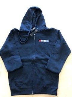 2025 full zip hoodie - navy