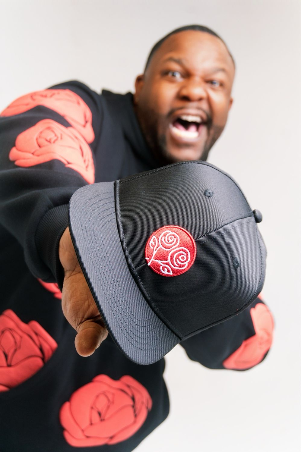 Red Signature Snapback Hat