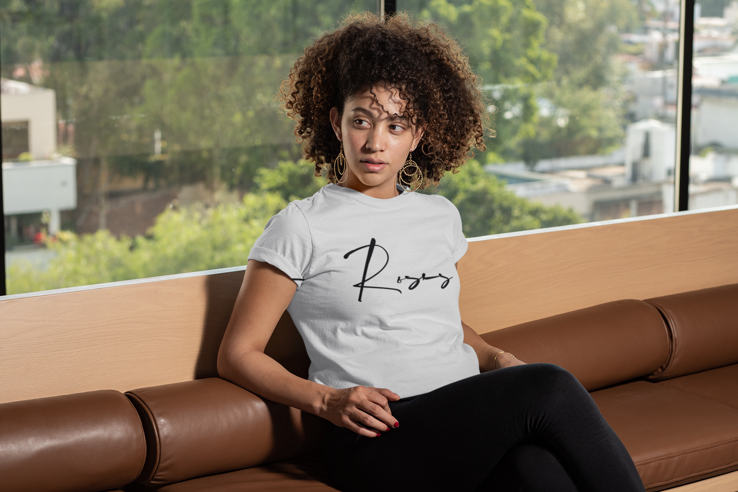 Women&#39;s Roses Crop Tee