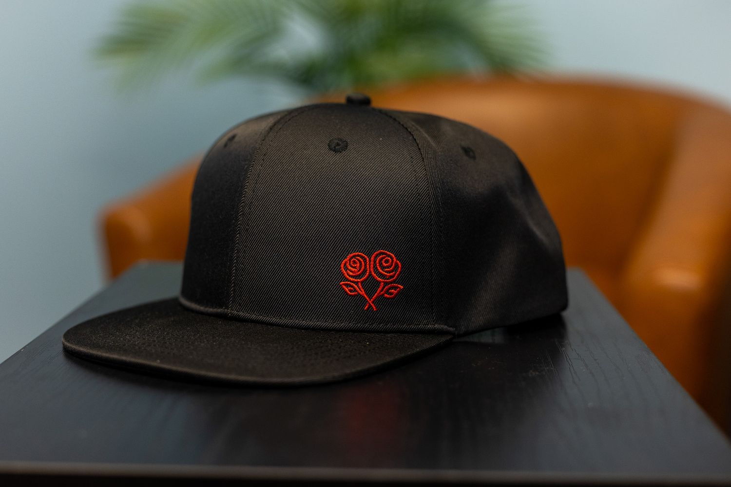 Red Side Signature Snapback Hat