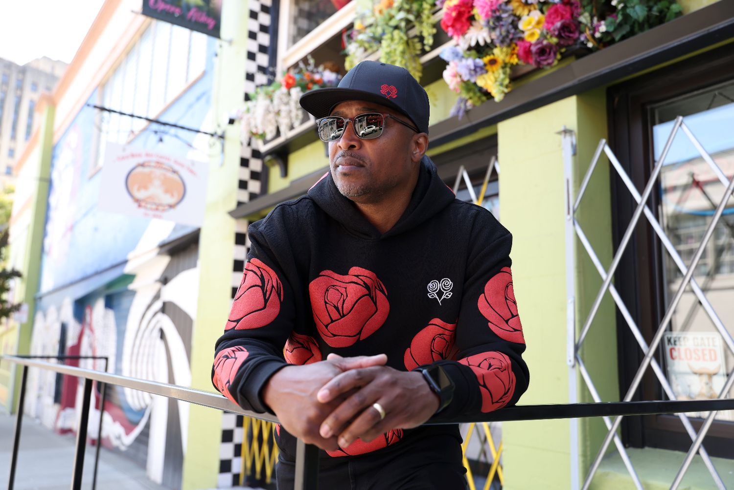 Roses Puff Hoodie