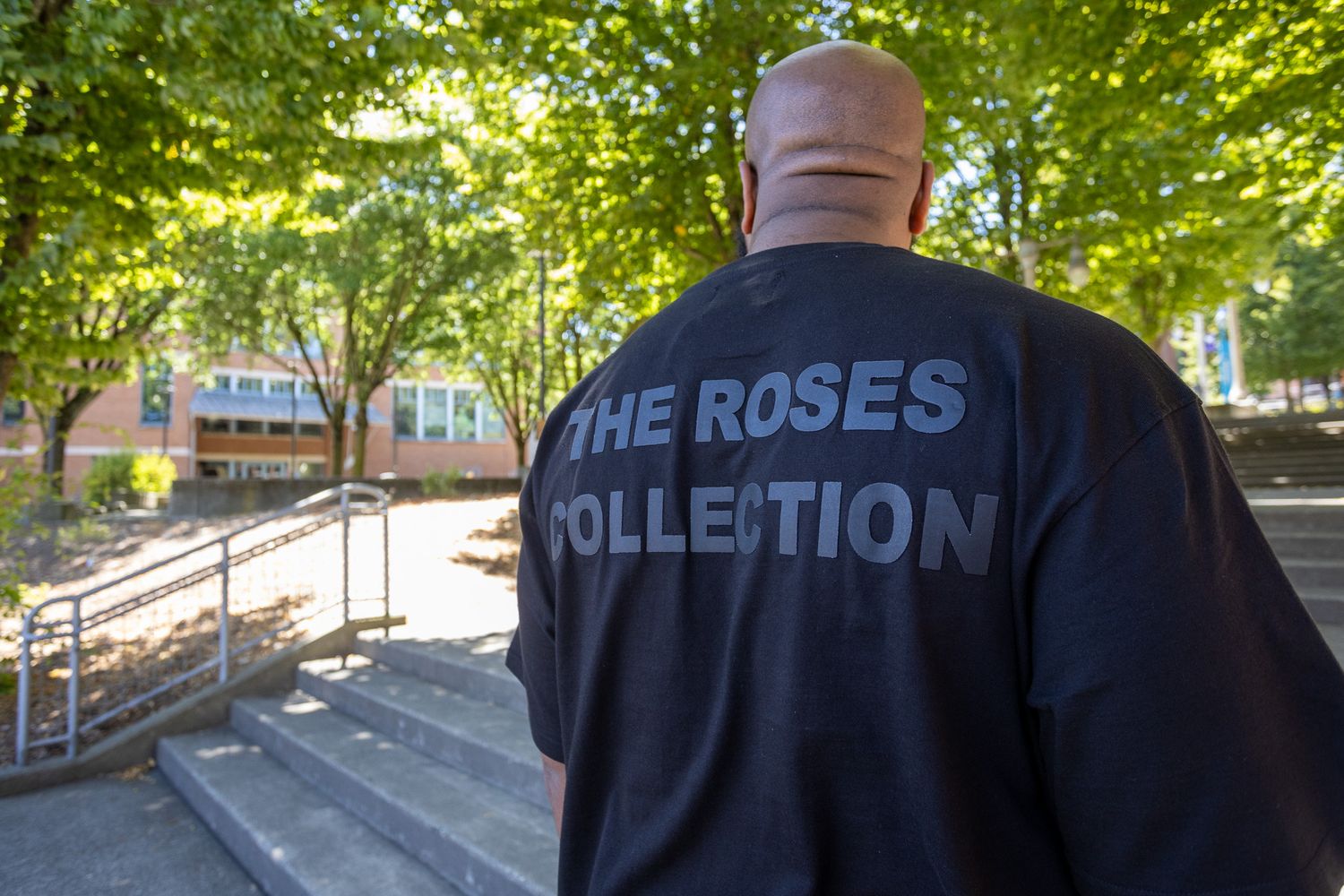Roses Blacked Out T-Shirt