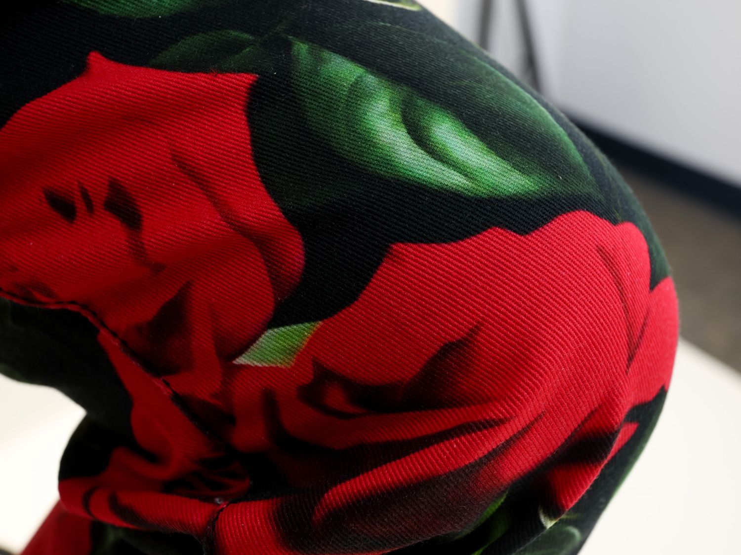 Roses All Over Demim Pants