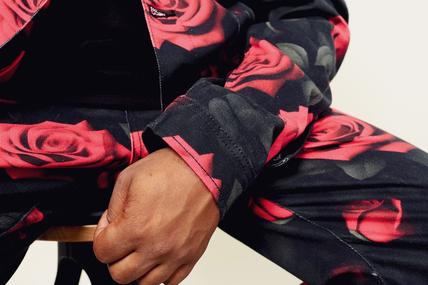 The Roses Valentines Denim Jacket Set