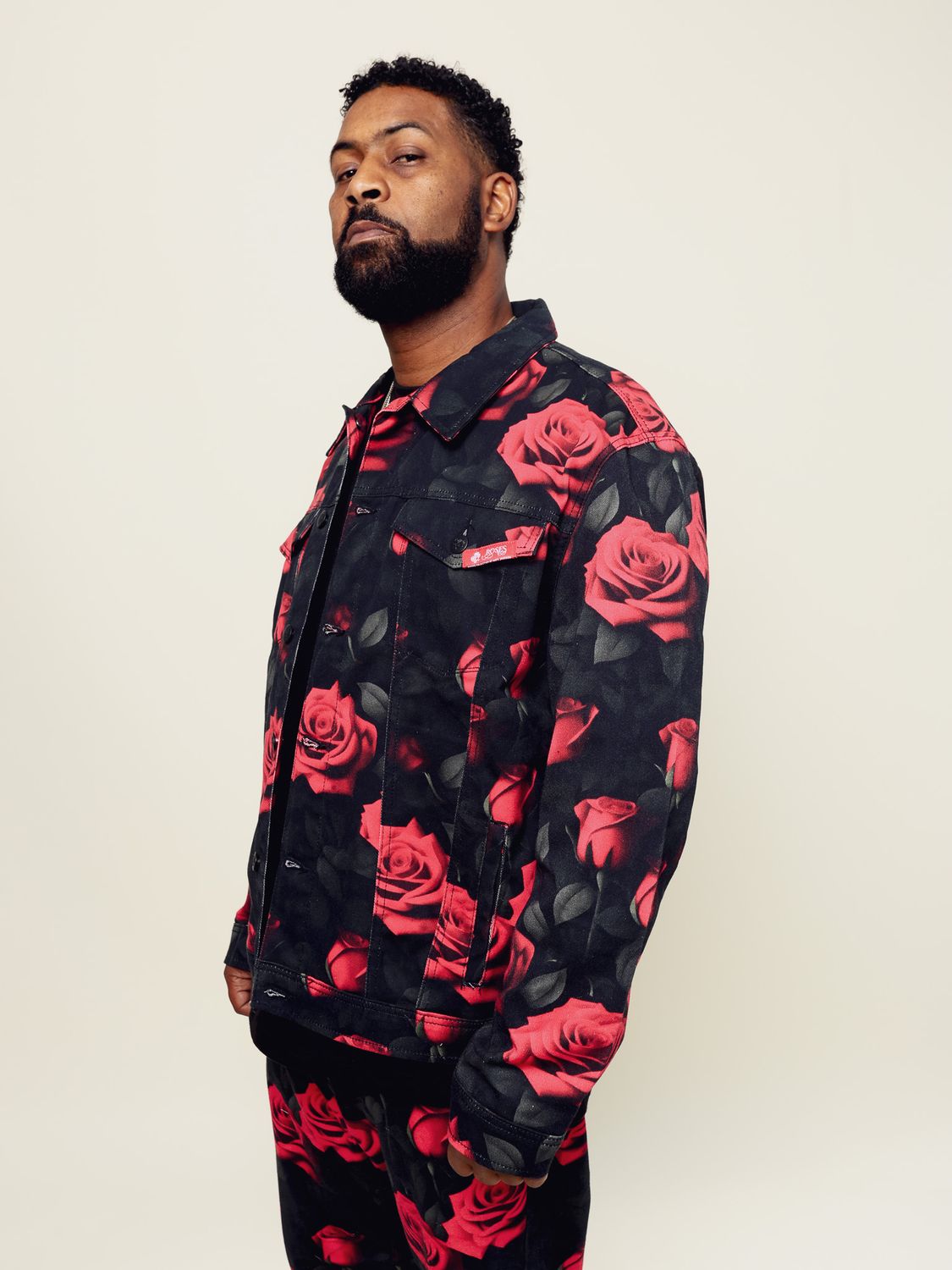 The Roses Valentines Denim Jacket Set