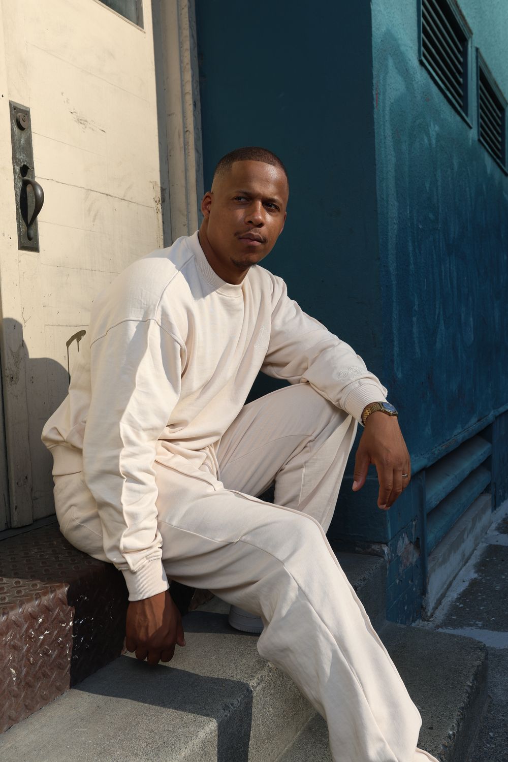 Roses Cream  Sweatsuit