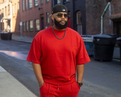 Roses Red Short Sweat Suit Set