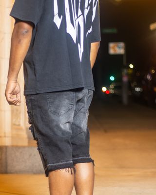 Dope Ass Black Jean Shorts