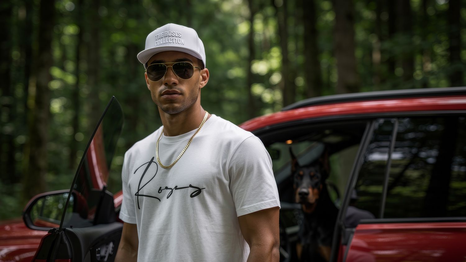 Roses White Out Signature Snapback Hat