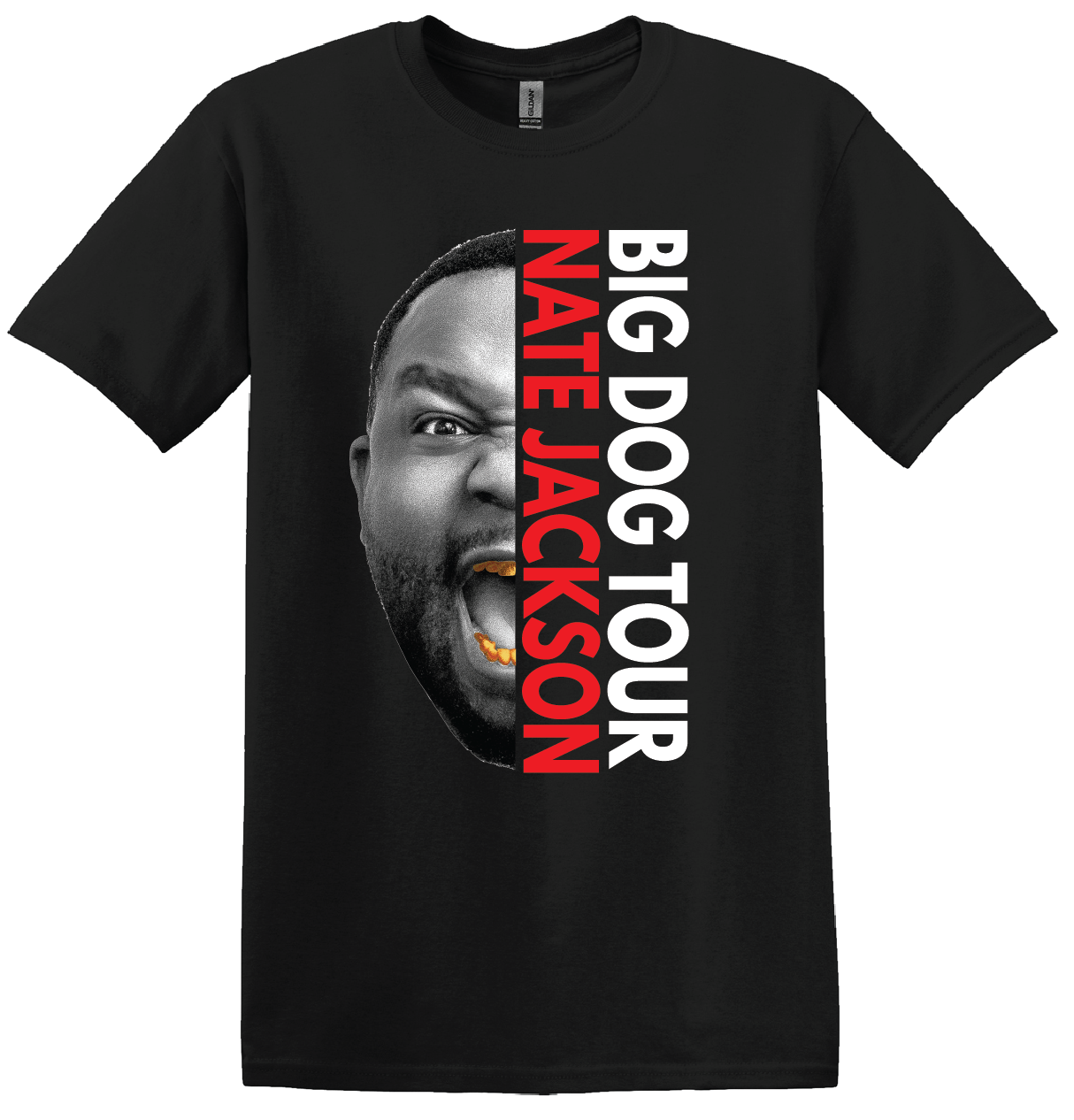Big Dog Tour T - Black w/ Chain