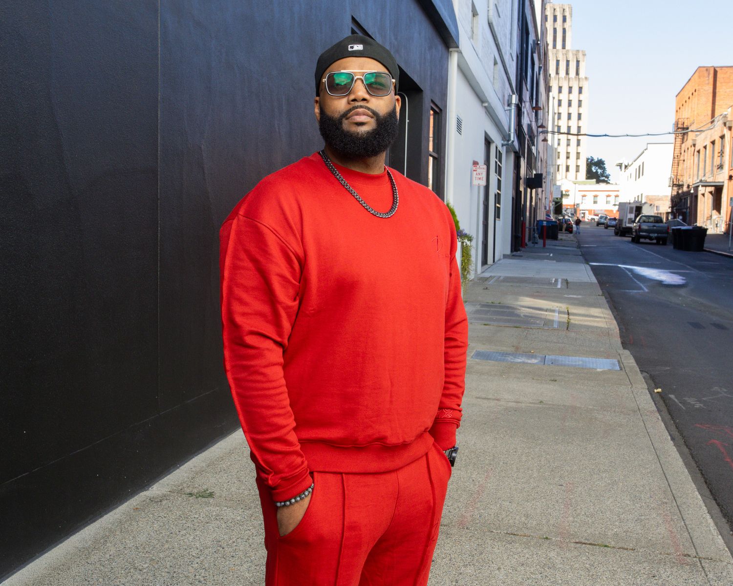 Roses Red Long Sleeve Sweatshirt