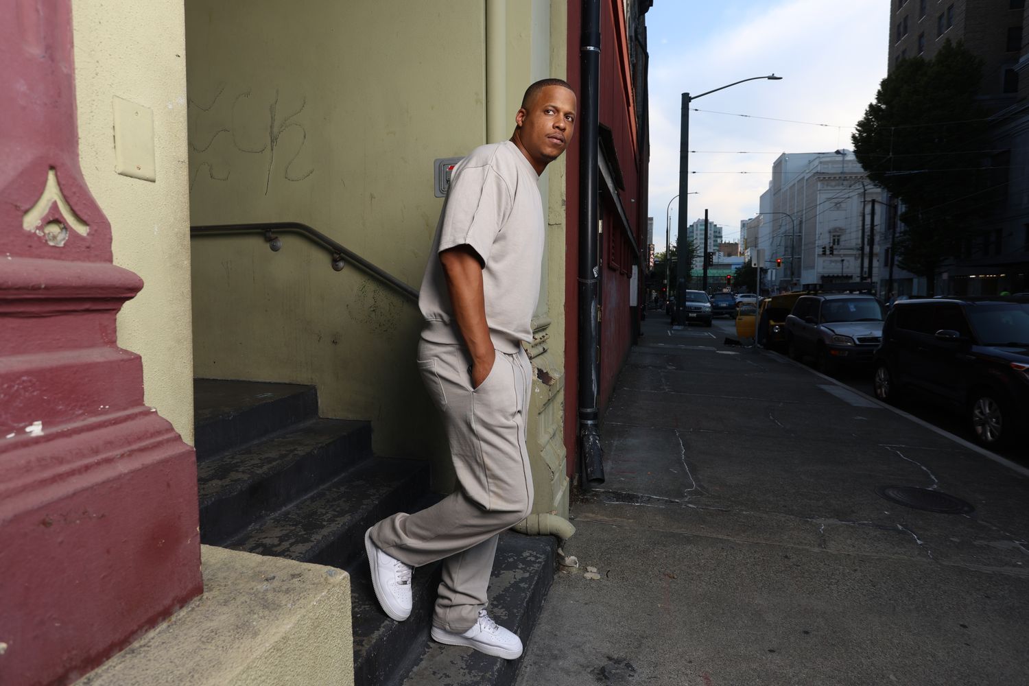 Roses Grey Sweatsuit Pants