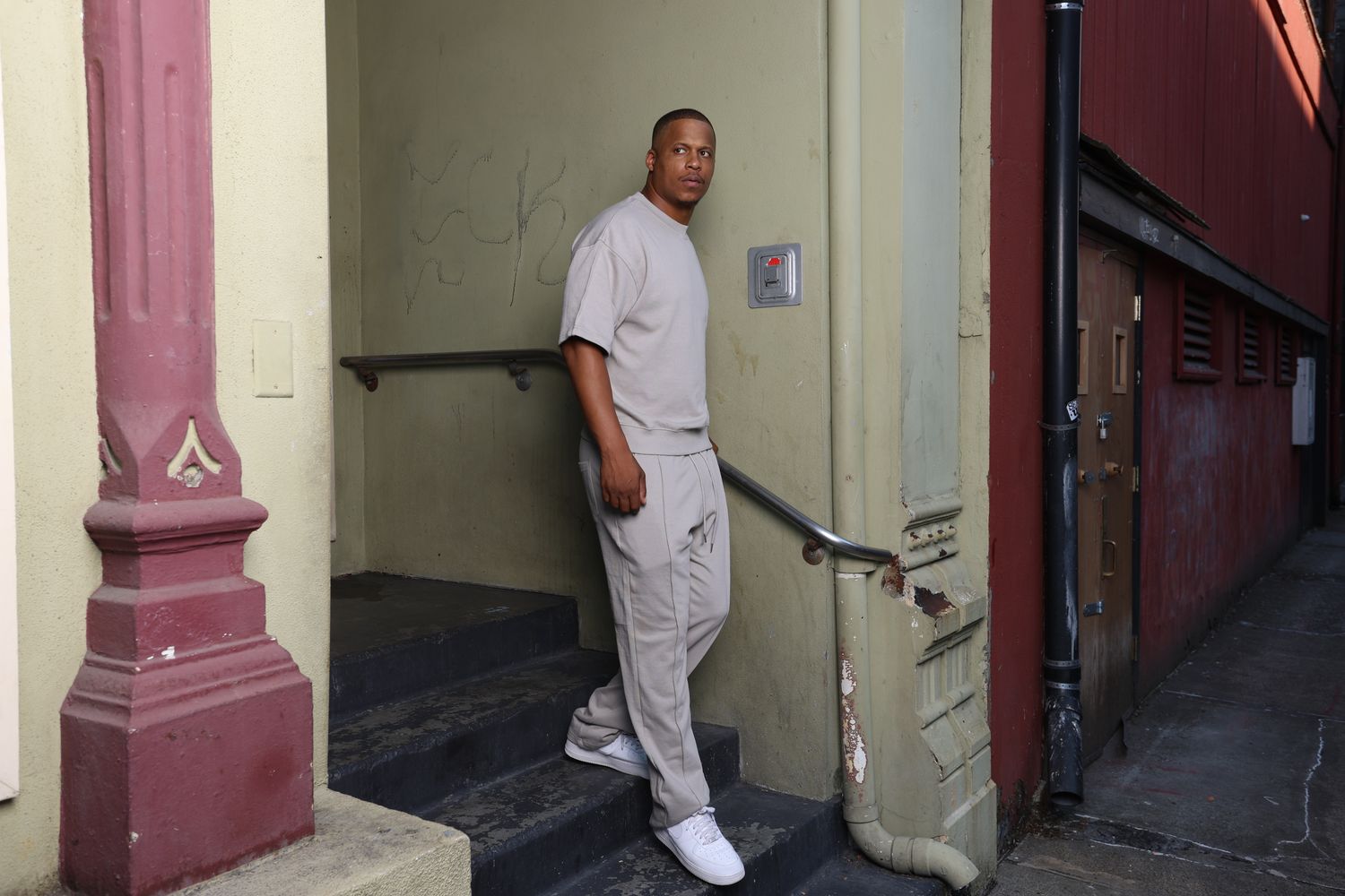 Roses Grey Sweatsuit Pants
