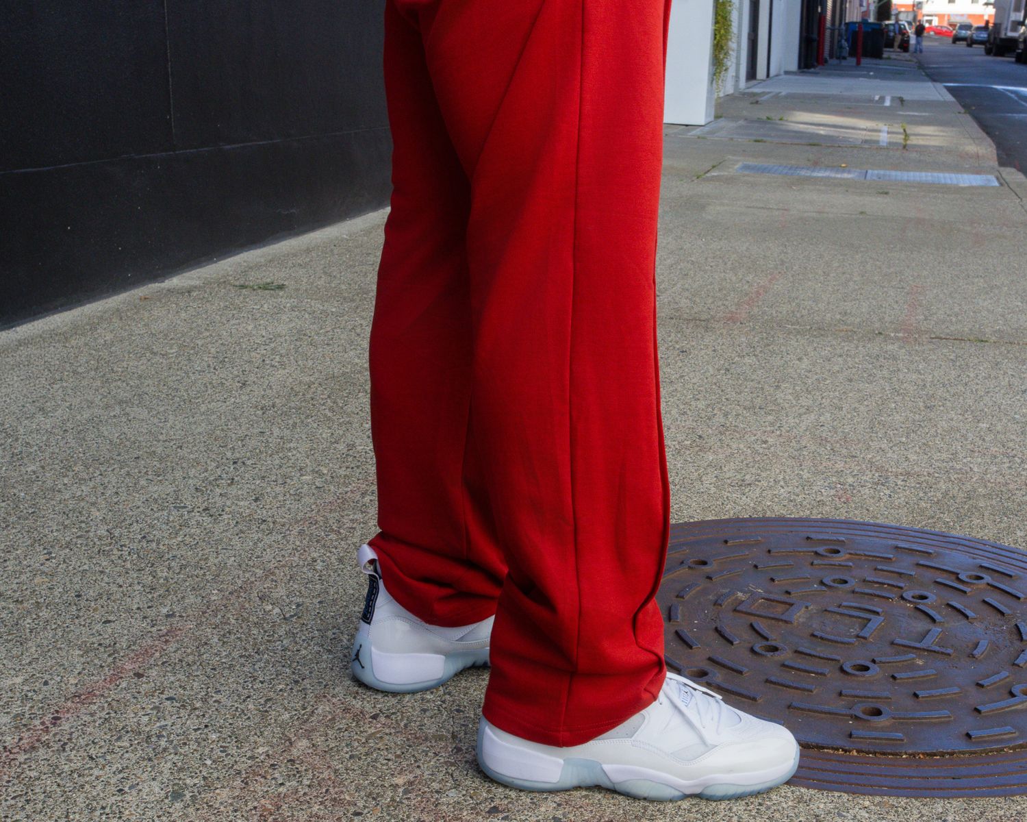 Roses Red Sweatsuit Pants