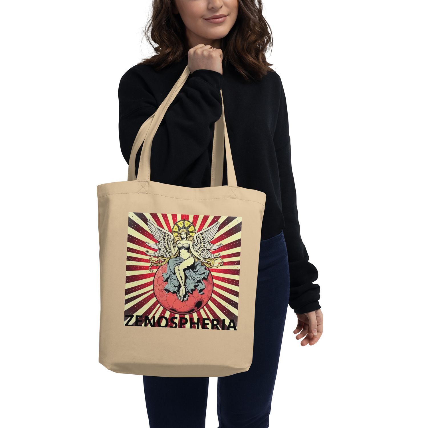 

• Weight limit: 30 lbs (13.6 kg)

• 1″ (2.5 cm) wide dual straps, 24.5″ (62.2 cm) length

• Open main compartment

• Blank product sourced from India

This product is made especially for you as soon as you place an order, which is why it takes us a bit longer to deliver it to you. Making products on demand instead of in bulk helps reduce overproduction, so thank you for making thoughtful purchasing decisions!

Dites adieu au plastique et emportez vos affaires dans ce tote bag en coton biologique. Il y a largement assez de place pour vos courses, vos livres et tout ce qu’il y a entre les deux.

• 100 % coton biologique certifié, sergé 3/1
• Grammage du tissu : 272 g/m² (8 oz/yd²)
• Dimensions : 40,6 × 35,6 × 12,7 cm (16″ × 14 ½″ × 5″)
• Poids maximal supporté : 13,6 kg (30 lbs)
• Bandoulières doubles de 2,5 cm de large et 62,2 cm de long (1″ x 24.5″)
• Compartiment principal ouvert
• Produit vierge provenant d’Inde

Due to the made-to-order manufacturing process of all the products in our shop, we are unable to accept returns or exchanges.

Please carefully check the size guides and item descriptions before placing your order! If you encounter an issue with your order or have any questions about our policies, feel free to send us a message.

Thank you for your understanding, and happy shopping!