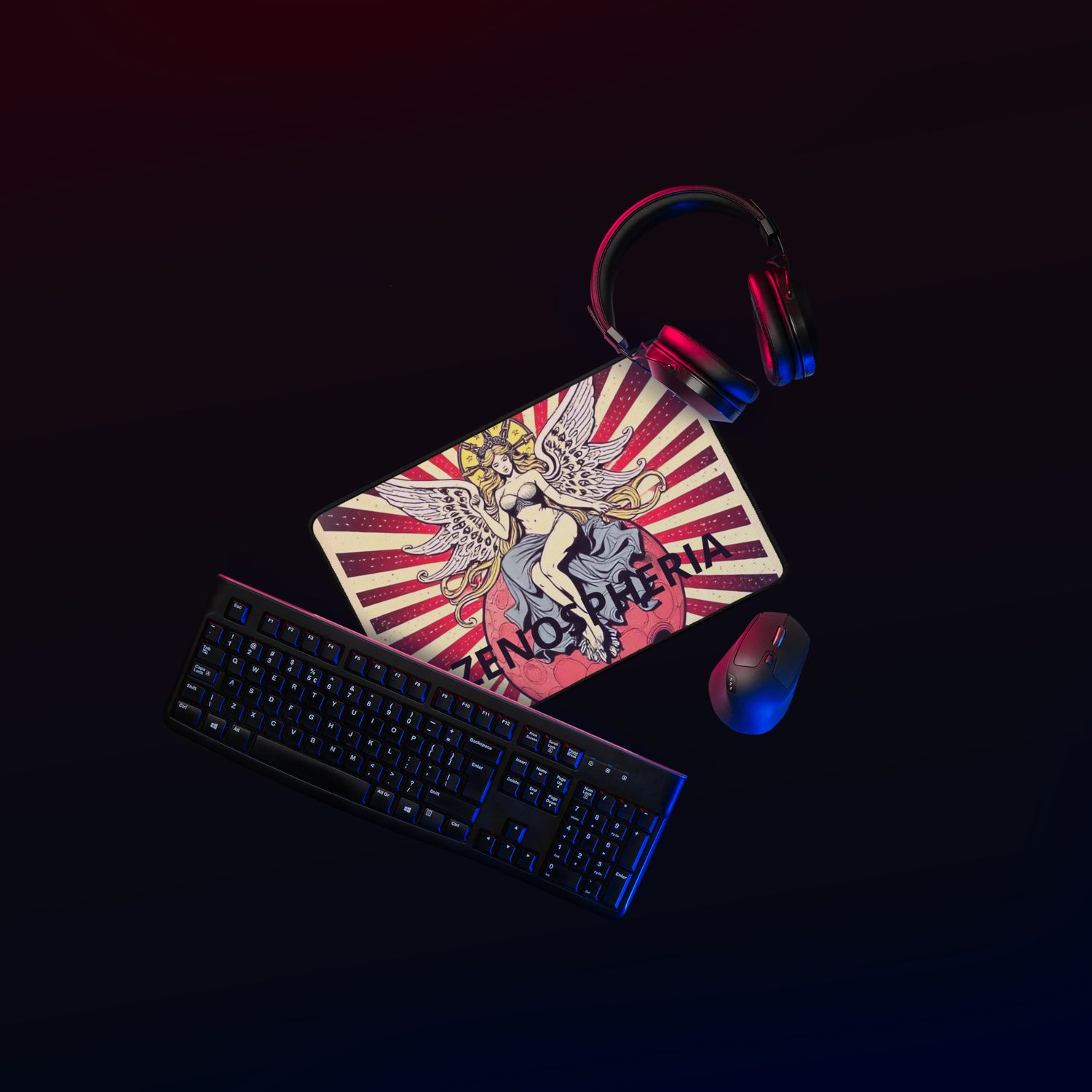 Keep your desk looking sharp with a smooth, anti-slip mat designed for gaming or work. Whether you’re gaming, working, or just trying to keep your coffee mug from sliding around, this desk mat has you covered. The anti-slip backing keeps your setup steady, and the hemmed edges ensure durability.

• 100% polyester top

• Anti-slip natural rubber base

• Thickness: 0.12″ (3 mm)

• Hemmed edges

• Blank product sourced from China

Due to the made-to-order manufacturing process of all the products in our shop, we are unable to accept returns or exchanges.

Please carefully check the size guides and item descriptions before placing your order! If you encounter an issue with your order or have any questions about our policies, feel free to send us a message.

Thank you for your understanding, and happy shopping!