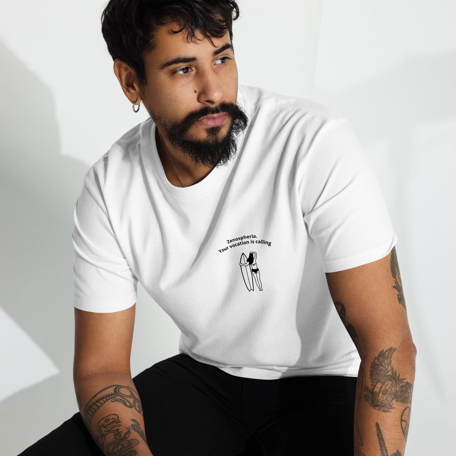 T-shirt lourd homme