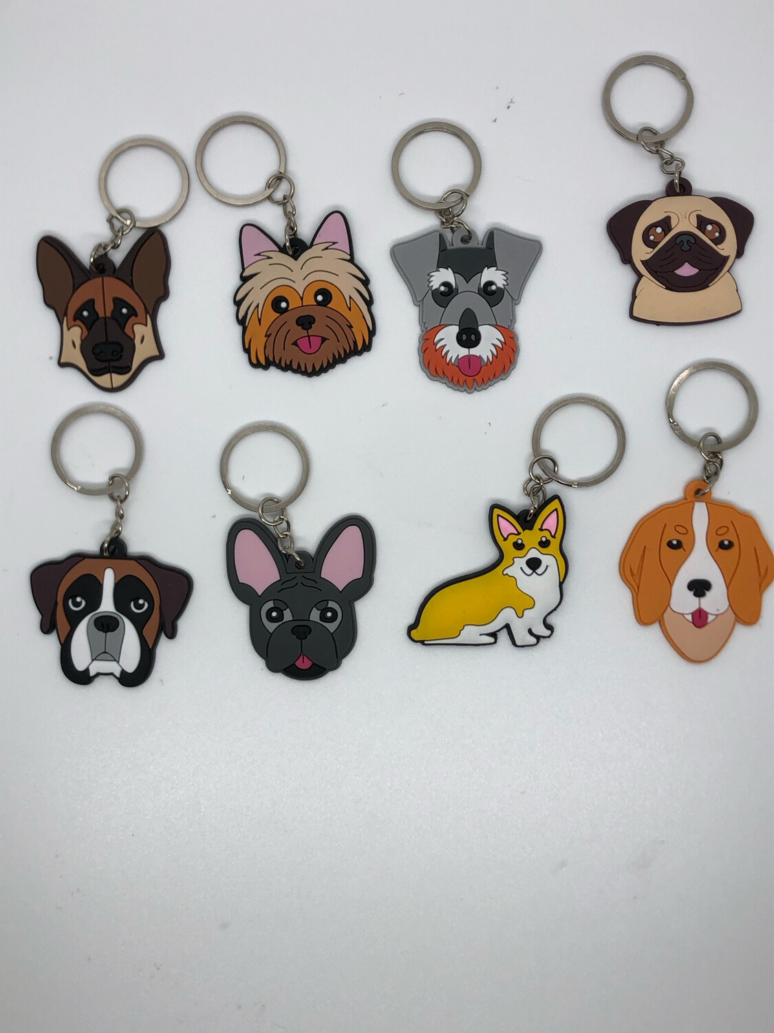 Dog Keychains (PVC)