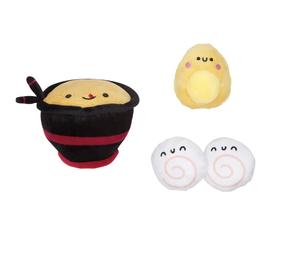 Dogkatsu Ramen Dog Toy Set