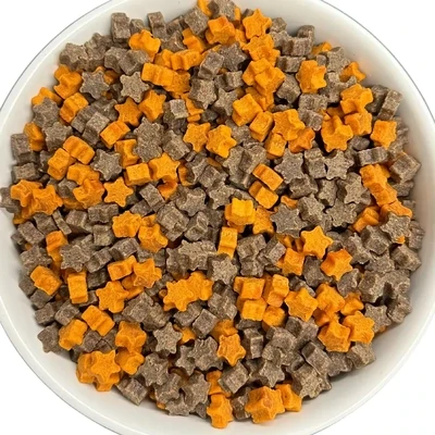 Pumpkin and Blueberry Bites (Soft/Chewy)