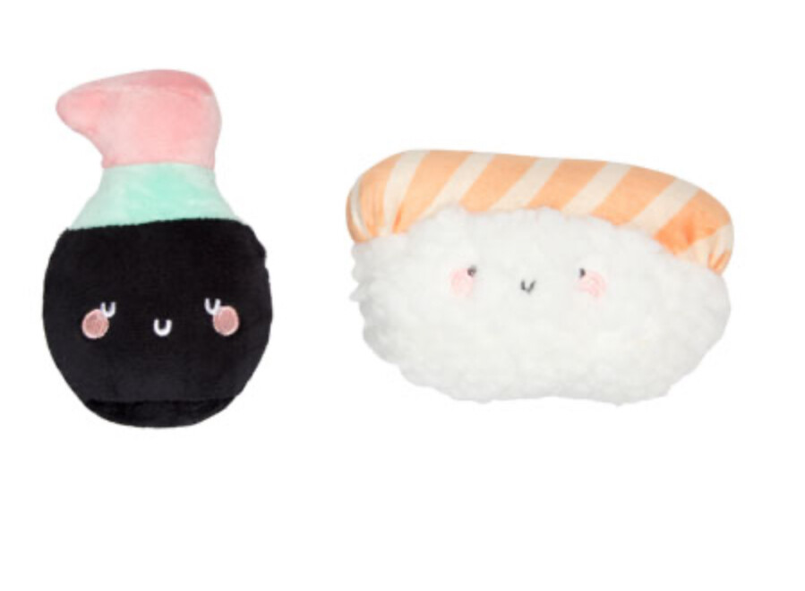Sushi &amp; Soy Sauce Cat Toy Set