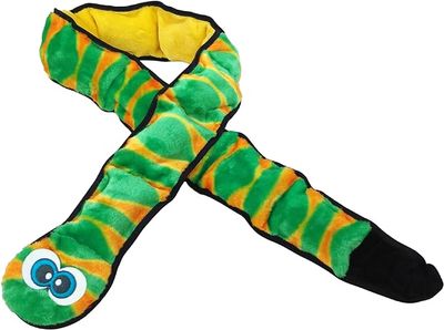 Outward Hound Durablez Green Snake Plush Dog Toy, XXL