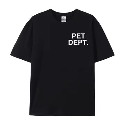 Pet Dept. Oversized Heavy Cotton T-Shirt (Black)