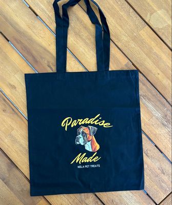 Paradise Made Tote Bag (Black)
