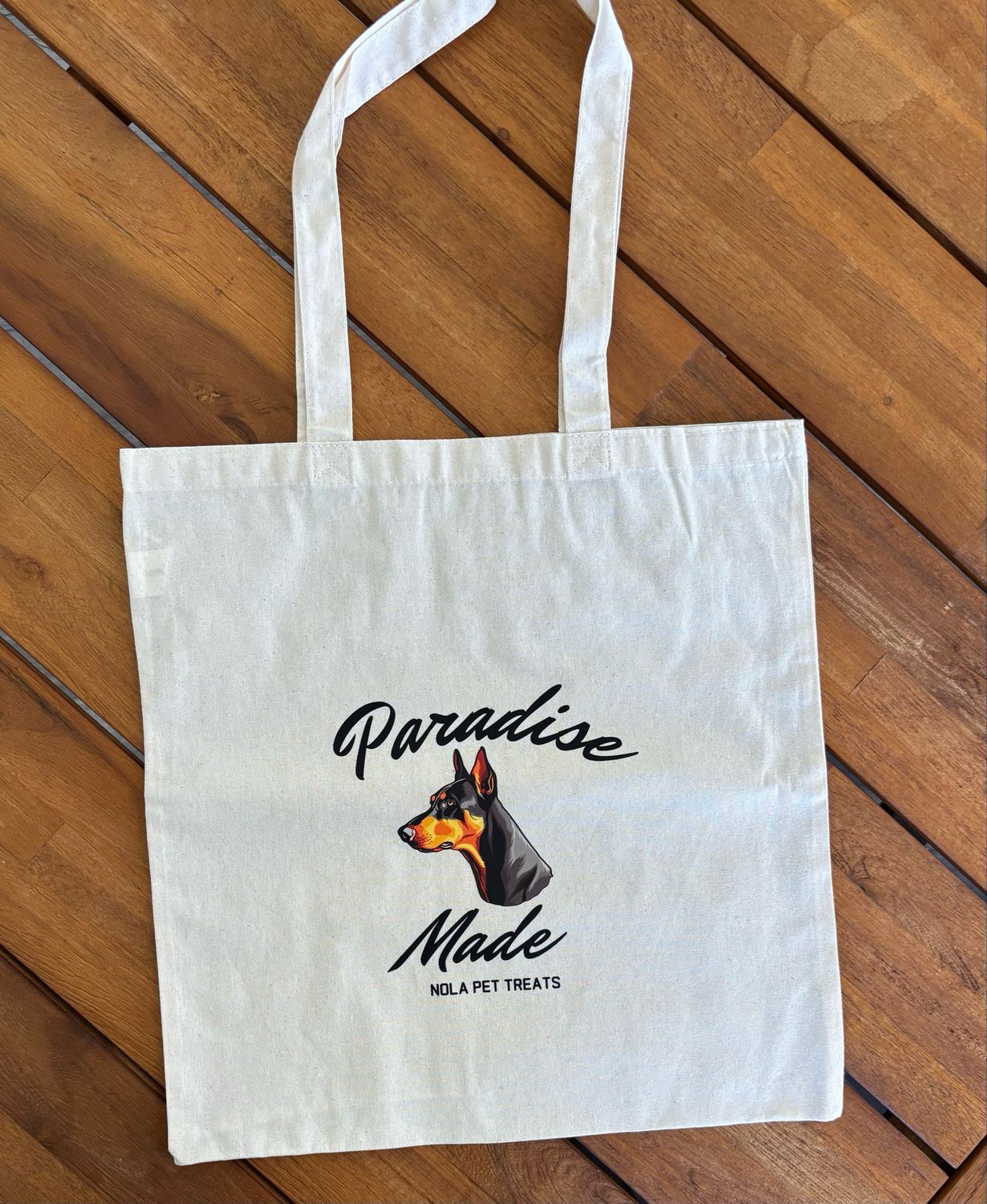 Paradise Made Tote Bag (White)