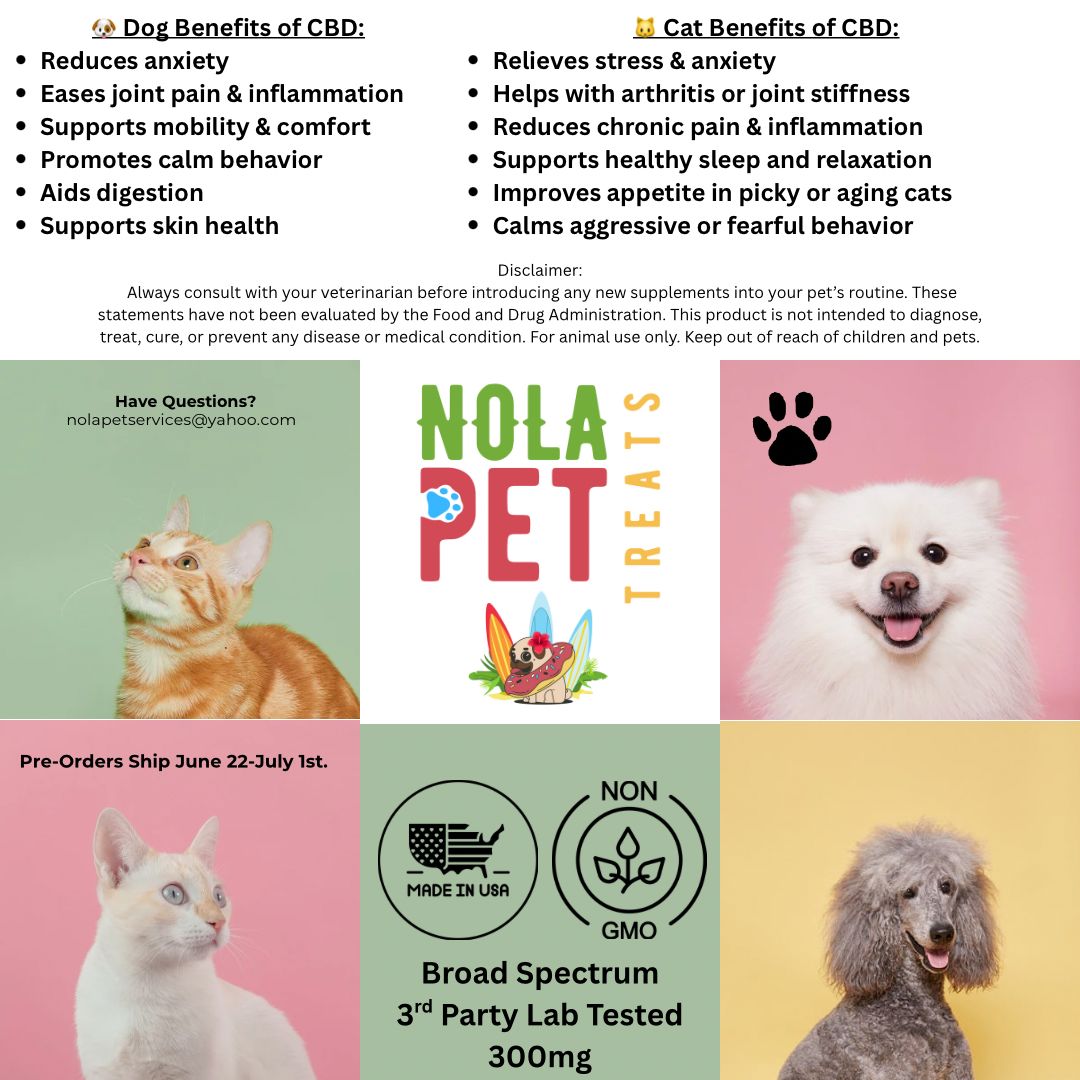 Broad Spectrum CBD Tincture (Dogs &amp; Cats)