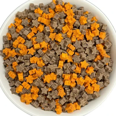 Pumpkin and Blueberry Bites (Soft/Chewy)