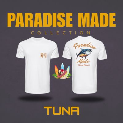 Ahi Tuna Paradise Made Graphic Tee