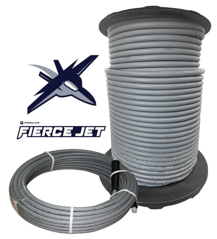 Fierce Jet Wash Hose PWS106-GY-50 &amp; Hoses