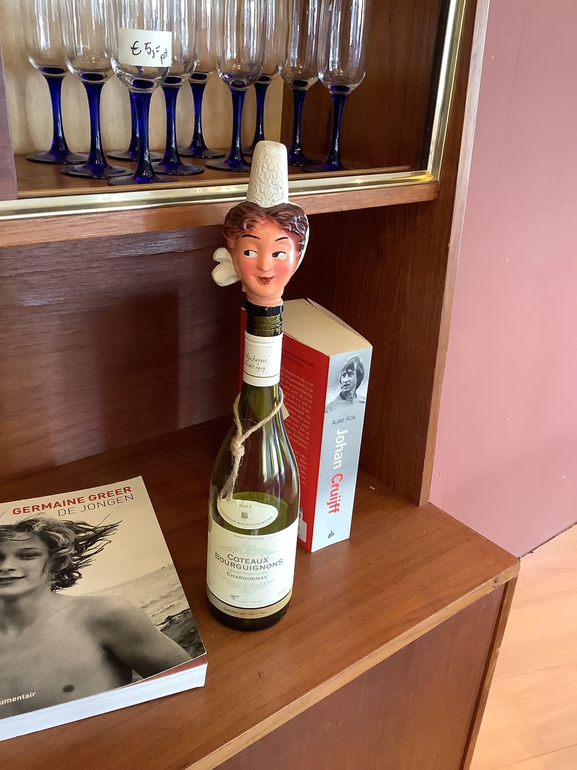 Vintage wine cork