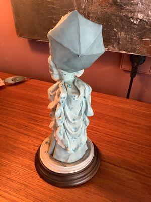 Italian small figure of a woman- made in Italy