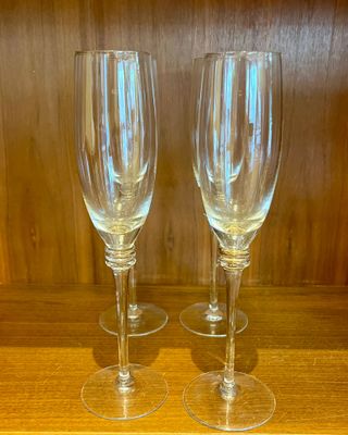 Vintage Champagne Glasses