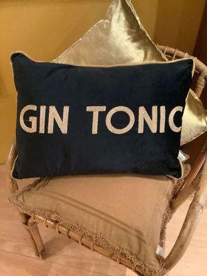 Gin Tonic Cushion