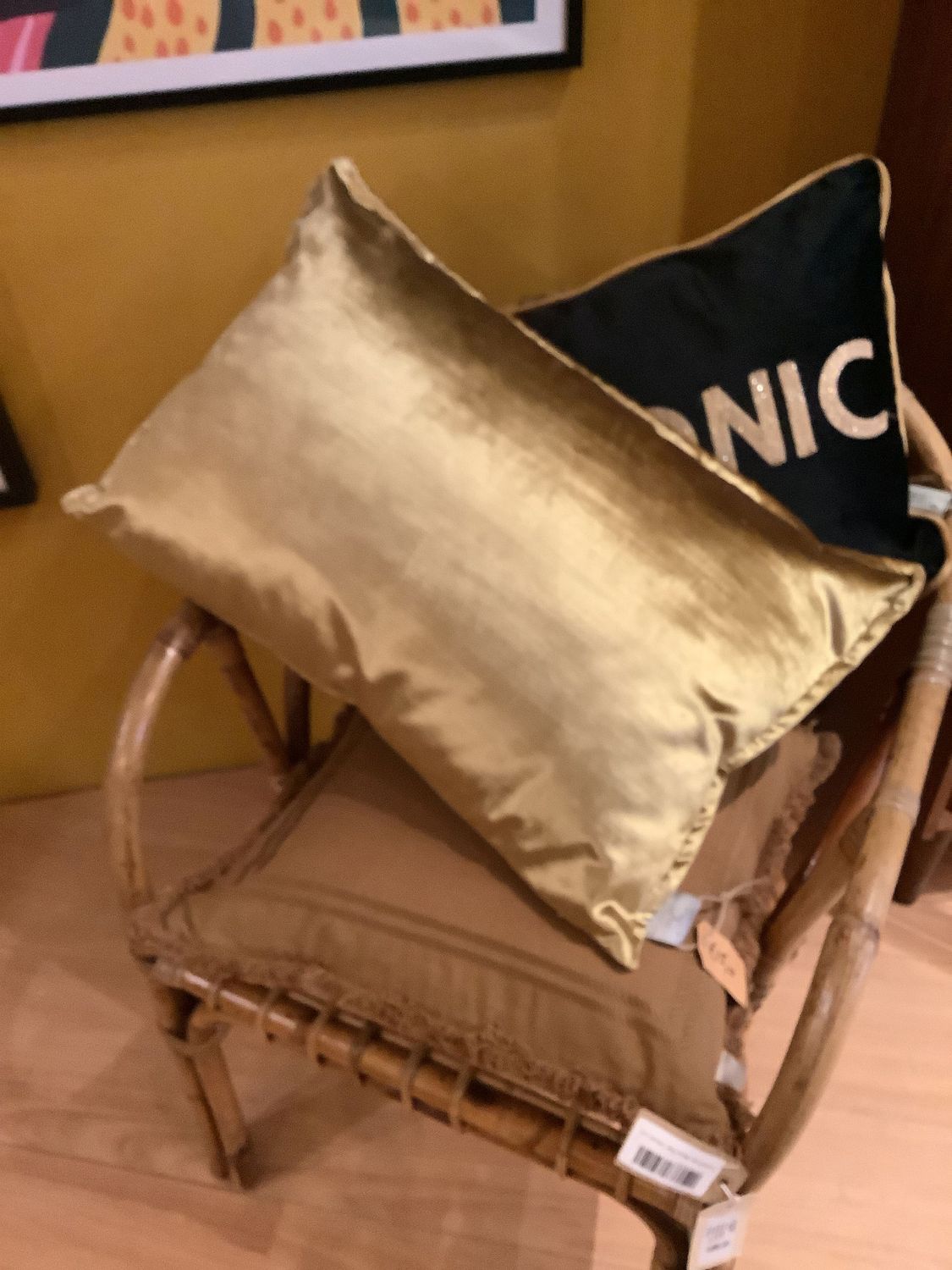 Gold Cushion