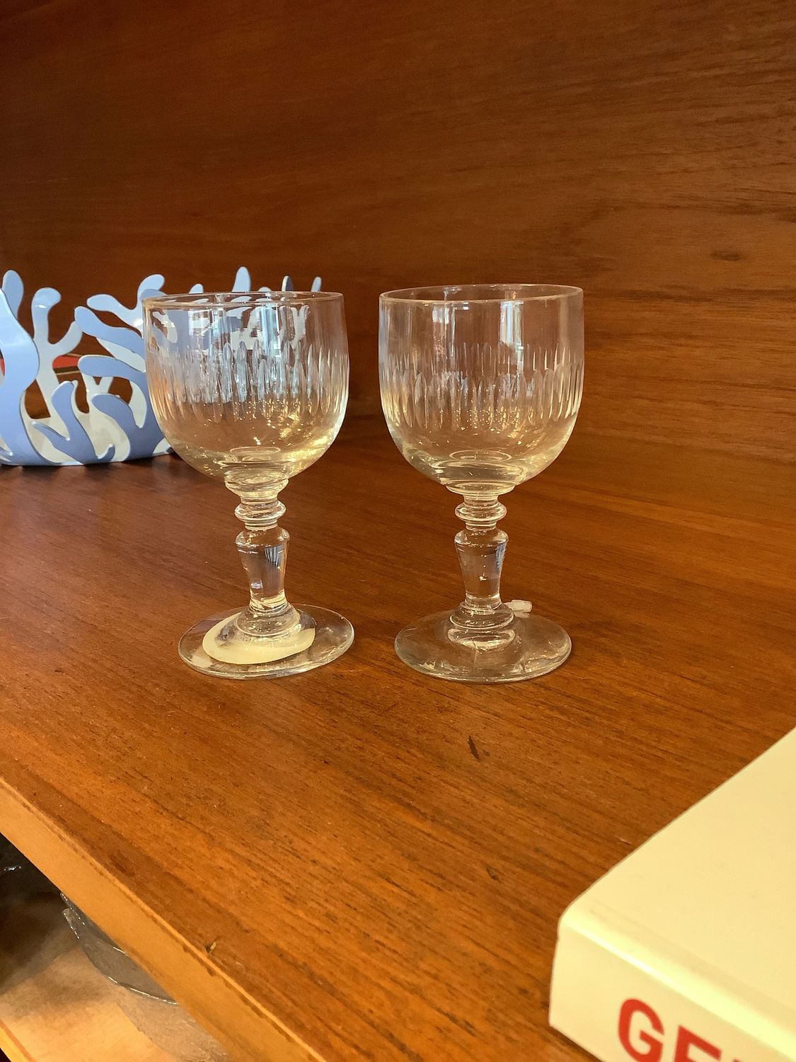 Vintage Ribbelglasje